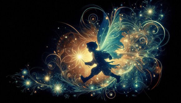Download Fantasy Theme, Glowing Fairy-like Child - Fantasy theme Collection