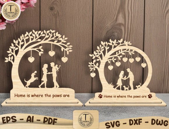 Download Personalized Family Pet Tree Sign SVG - Tree sign Collection