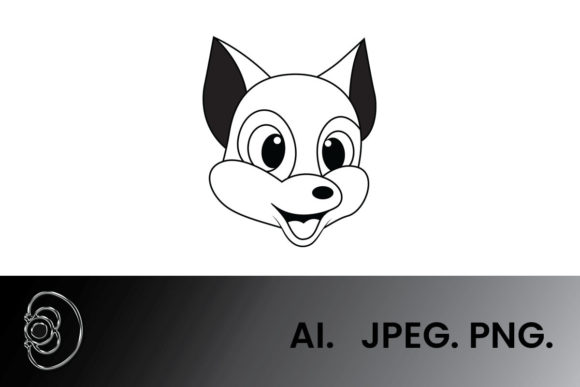 Download Black and White Cute Face Foxes - Foxes Collection